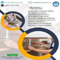 Quick set plumbing