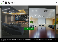 Connected Audio Visual (CAV)'s website