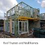Roof Trusses and Wall frames