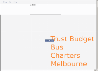 Budget Bus Charters Melbourne's website