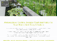 Leaf Stone Water Garden Design