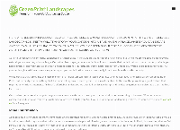 Greenprint Landscapes's website