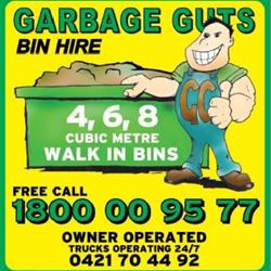 Garbage Guts Bin Hire