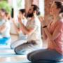Sitting asana posture
