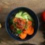 Vegetable and Tofu Noodle Soup