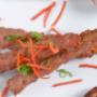 Famous Vietnamese Pork Sausage Skewers