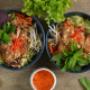 Vermicelli Noodle Salad Mixed_Crispy Chicken or Pork Chop