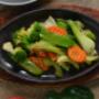 Sizzling on Hot Plate with Vegetables