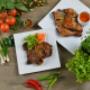 Crispy Chicken and Pork Chop