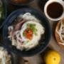 Combo Beef and Chicken Noodle Soup