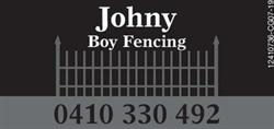 Johny Boy Fencing
