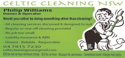 Celtic Cleaning NSW