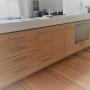 Kitchen bench top with custom designed drawers