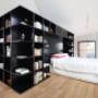 Custom designed shelving and walk in robe for Hampton Home.