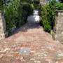 Brick driveway