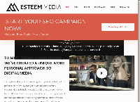 Esteem Media's website