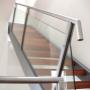 contemporary stair railing