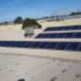Solar panel installation by bright source