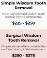 Wisdom Teeth Removal Cost