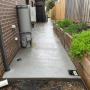 Concrete side pathway