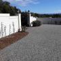 Exposed aggregate down