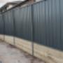 Colorbond fence installation