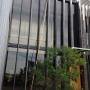 Tall windows to clean at Moonah Links
