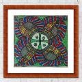 Madhubani Painting Rainbow Matsya