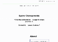 Spire Chiro's website