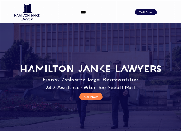 Hamilton Janke Lawyers's website