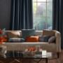Beautifull local made drapes to suit your home .