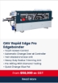 OAV Rapid Edge Pro Edgebander