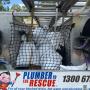 A good plumber never leaves any mess behind! And we disinfect every surface we touch!