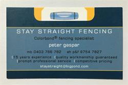 Stay Straight Fencing