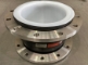Convoluted Technologies S10 FSF Teflon lined expansion joint with mixed stainless steel flanges