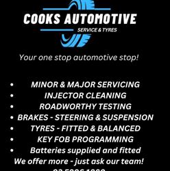 Cooks Automotive Service And Tyres