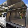 Custom ute canopies for tradies tools