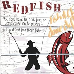 Redfish, Fish, Chips and Grill
