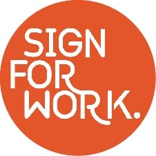 Sign for Work