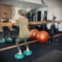 Balance and coordination are the top priority when training our older clients in their personal training sessions