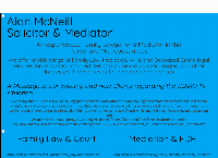 Alan McNeill Solicitors's website