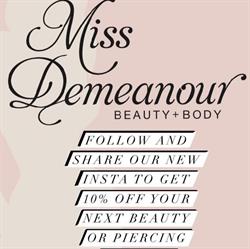 Miss Demeanour- Beauty and Body Piercings