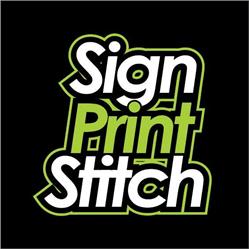 Sign Print Stitch