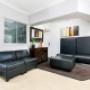 Spacious lobby