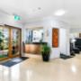 Spacious lobby