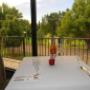 Outdoor dining area