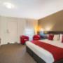 Spacious guest room