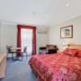 Guest room with king bed