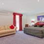 Spacious suite with sitting area