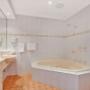 Spacious suite with whirlpool bathtub